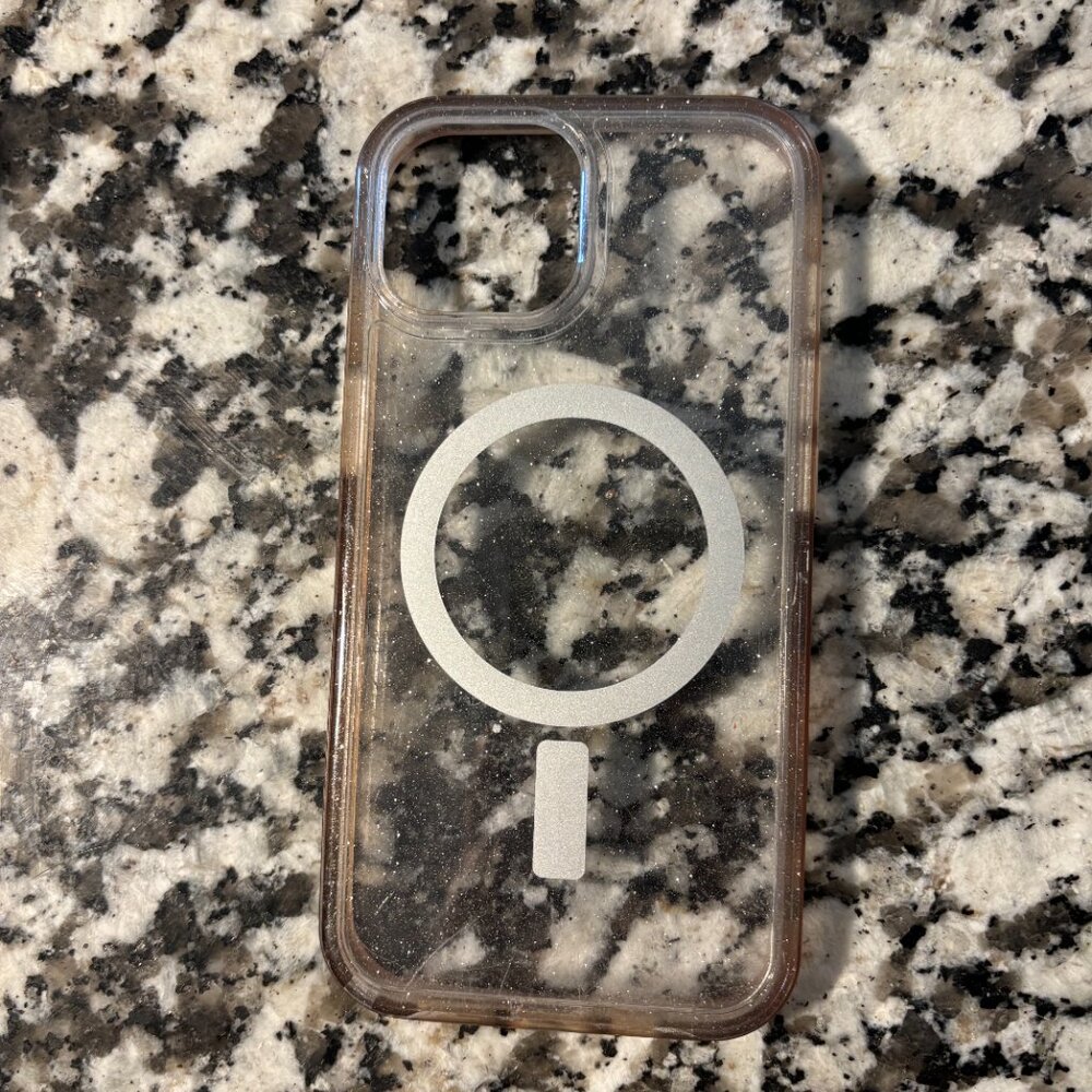 IPhone 15 Clear Sparkly Phone Case - Casely